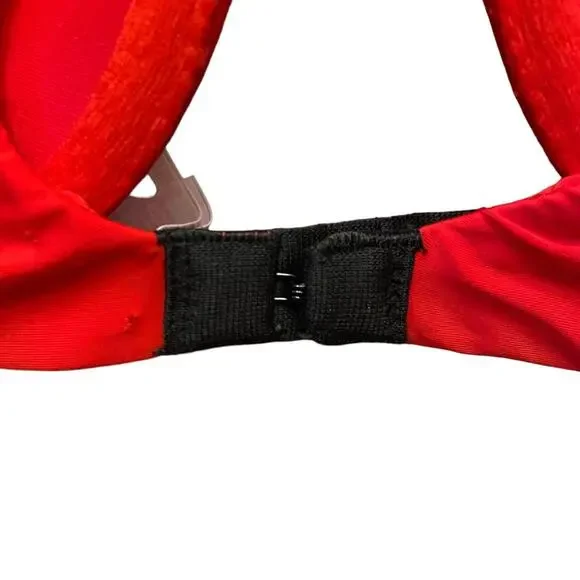 Victoria’s Secret Push-Up Bra In Red and Black Women’s Size 34C - Picture 4 of 9